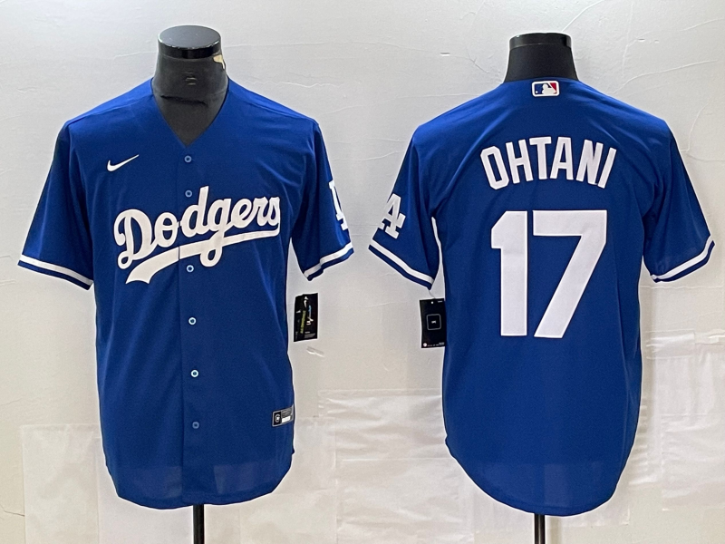 Men's Los Angeles Dodgers Shohei Ohtani #17 Blue Jersey